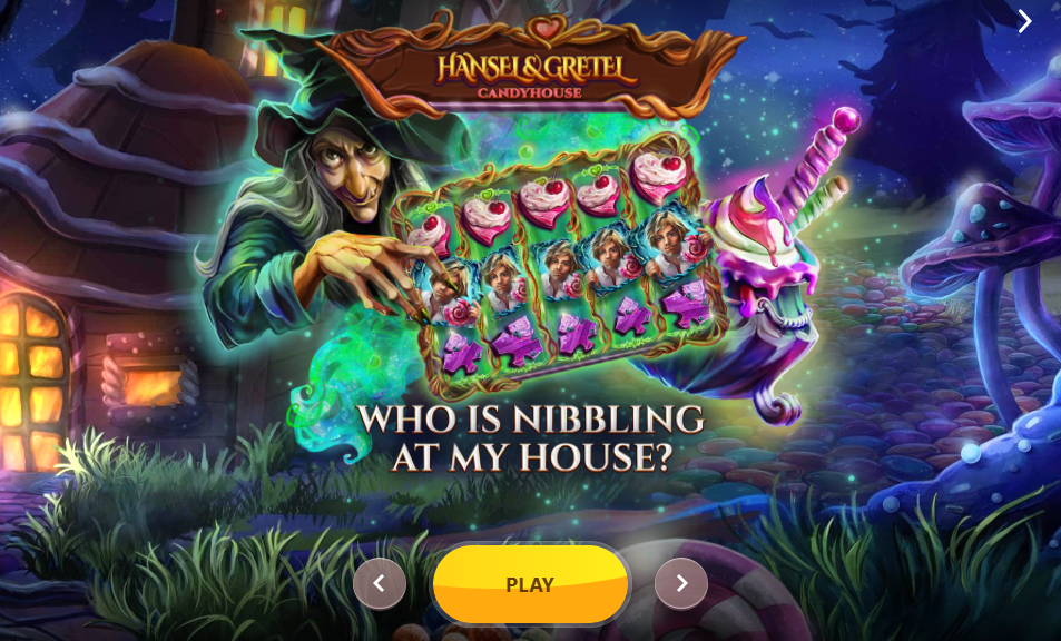 Hansel & Gretel Candyhouse Welcome Page
