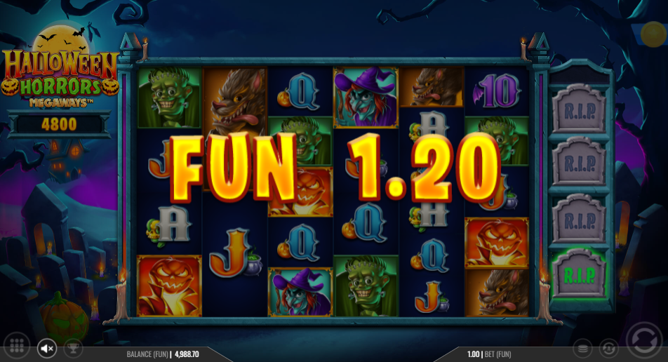Halloween Horrors Big Win