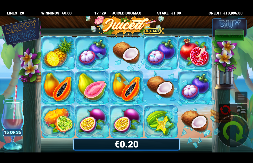 Juiced DuoMax Big Win