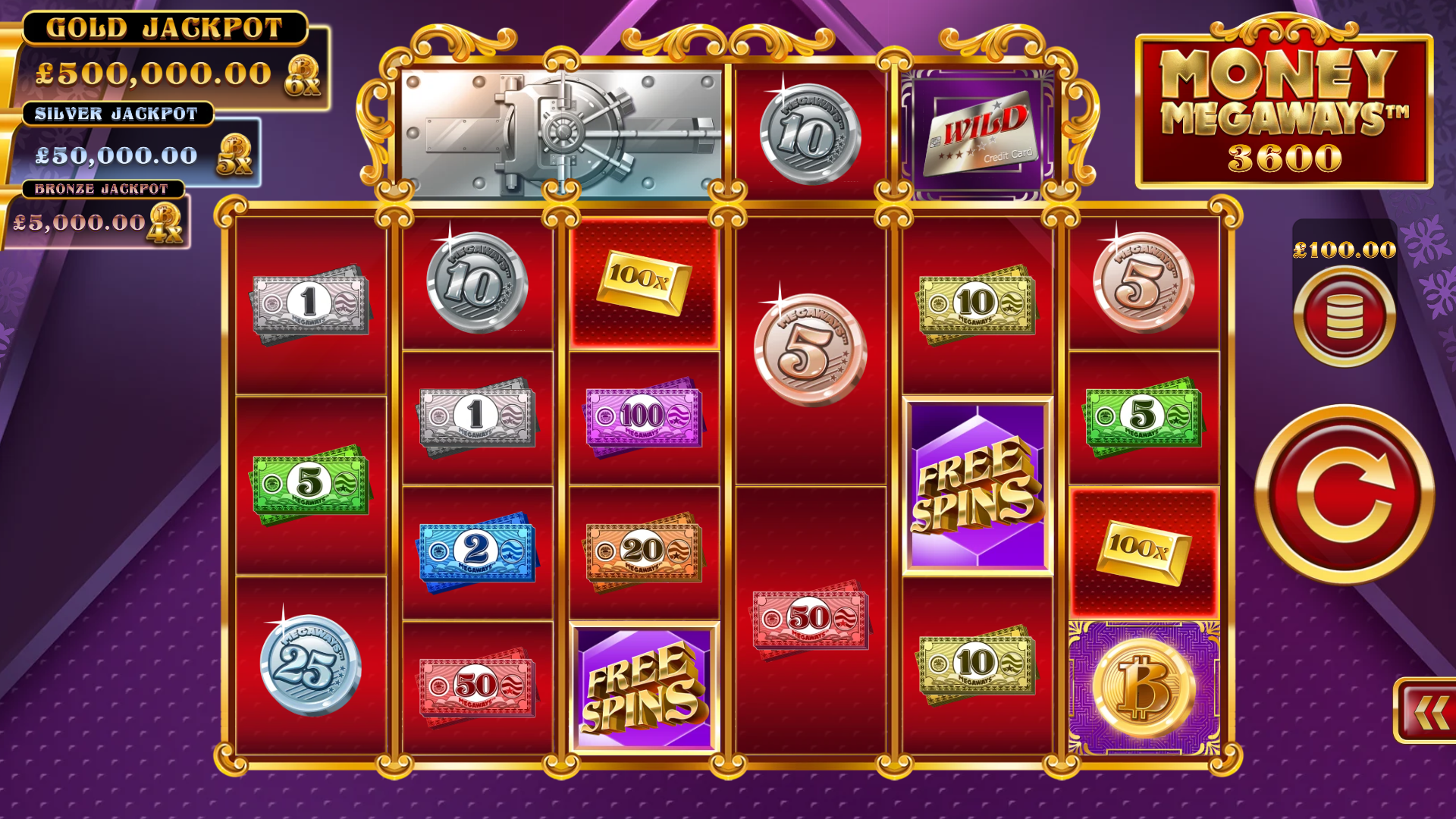 Money Stacks Megaways Base Game