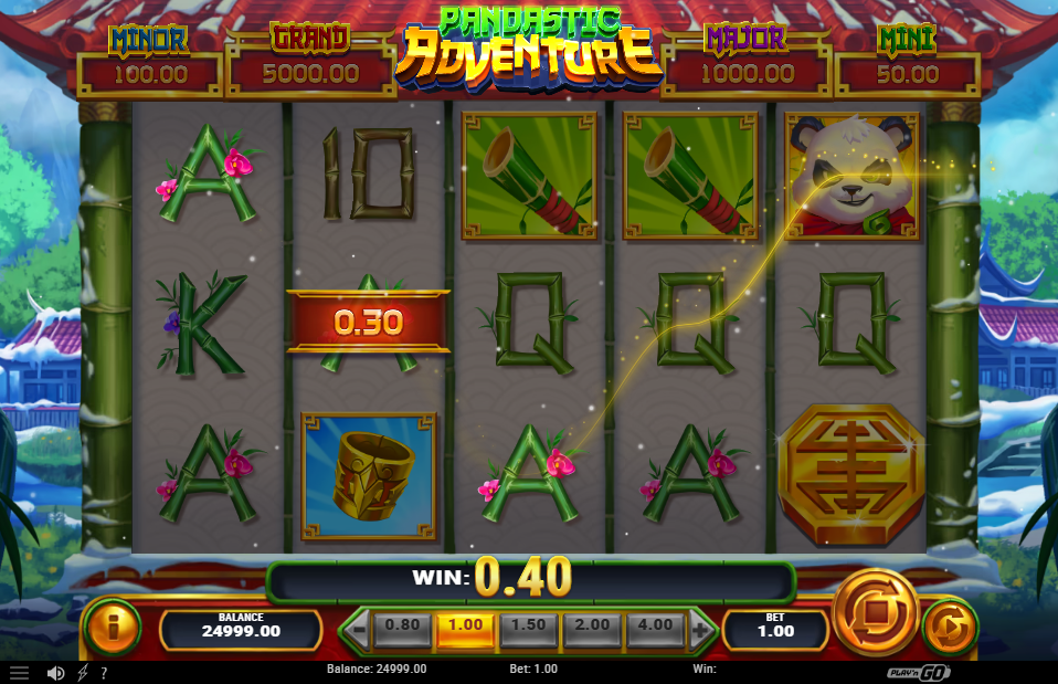 Pandastic Adventure Big Win
