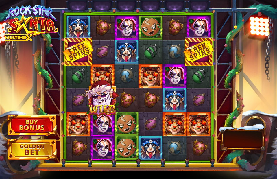 Rock Star Santa MultiMax Base Game