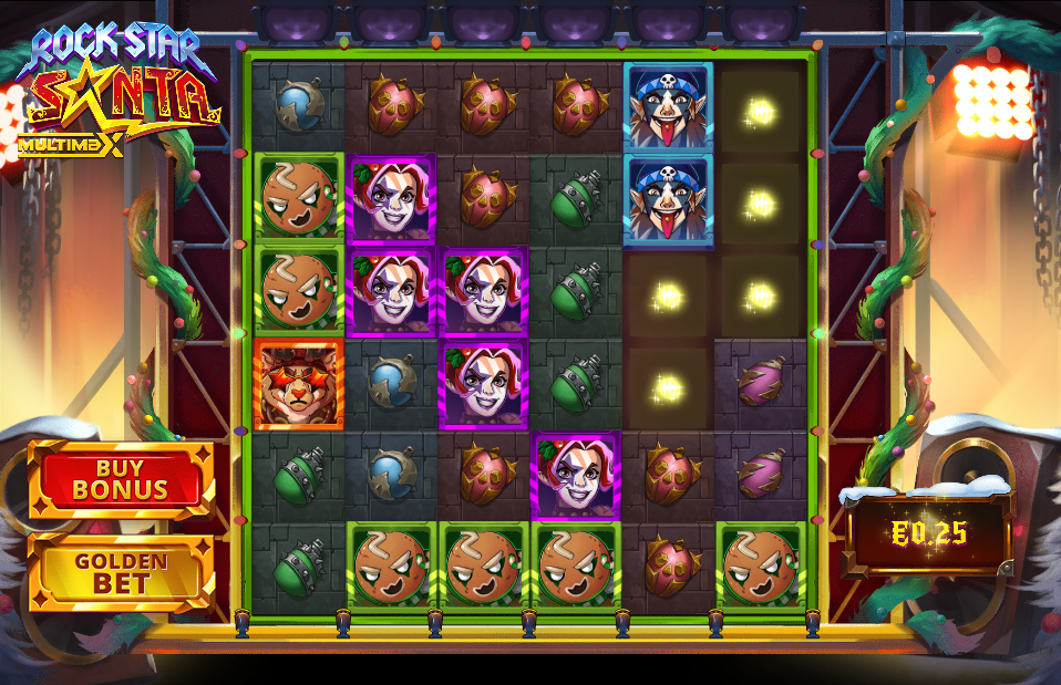 Rock Star Santa MultiMax Big Win