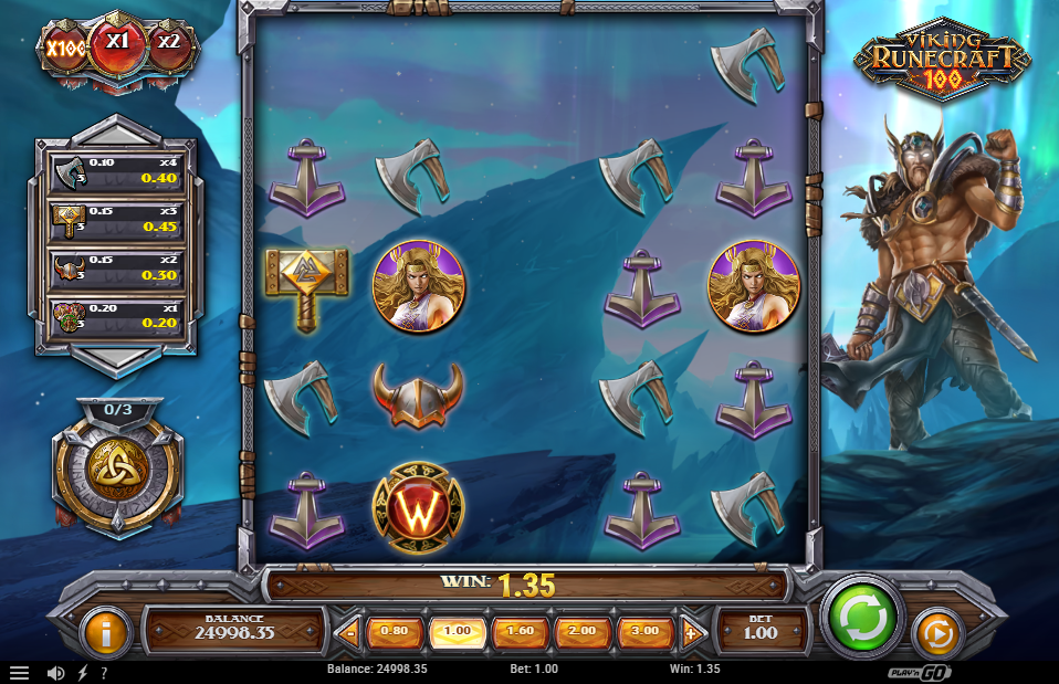 Viking Runecraft 100 Big Win