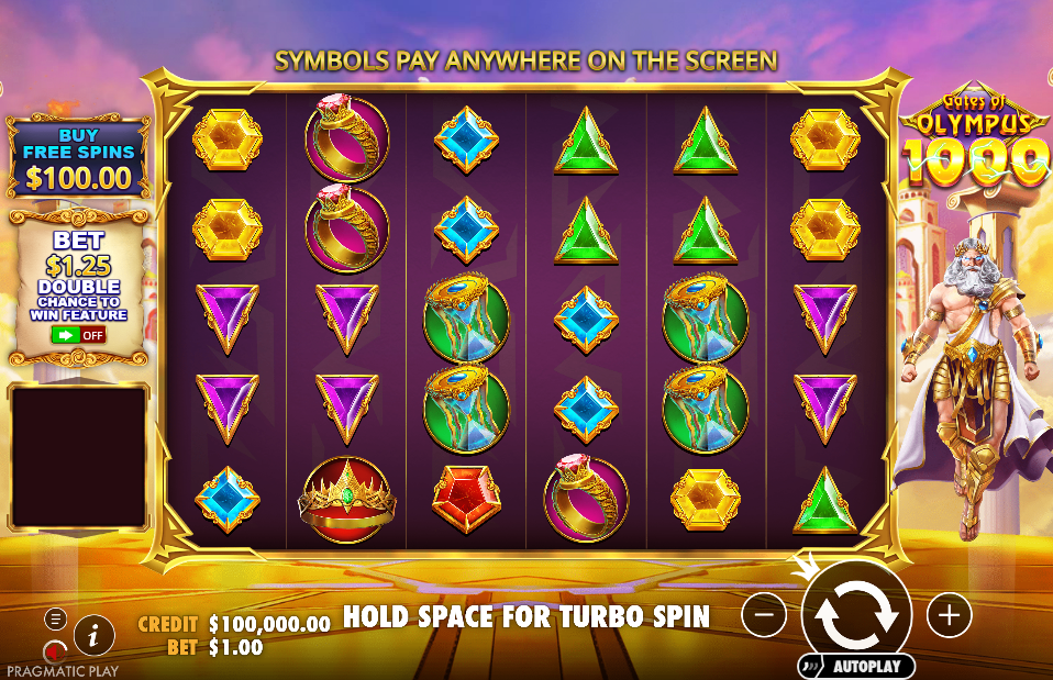 Gates of Olympus 1000 Base Game