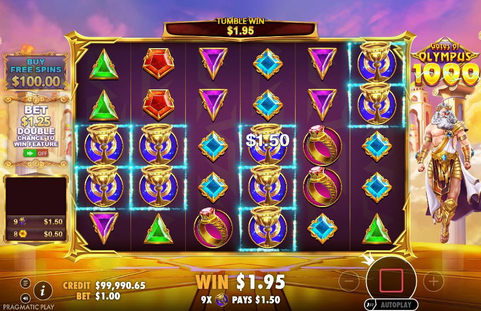 Gates of Olympus 1000 Big Win