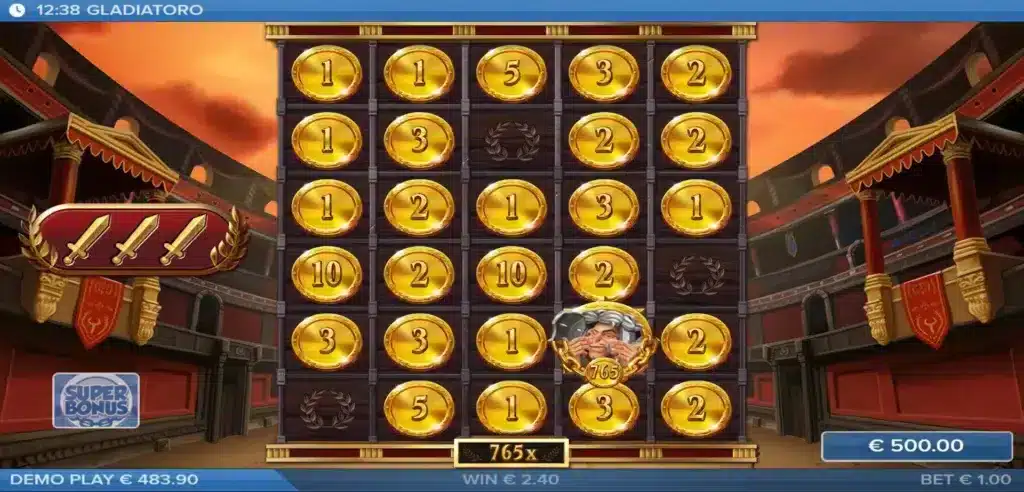 Gladiatoro - Super Gladiator Bonus