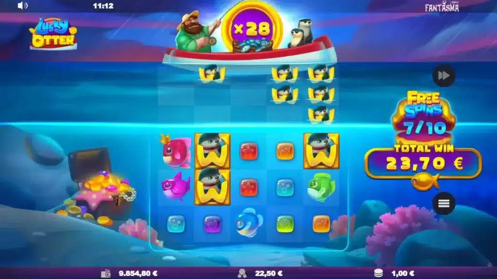 Lucky Otter Free Spins