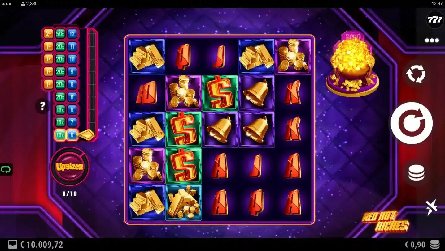red hot riches slot
