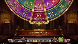 Tomb of Gold - Free Spins Wheel