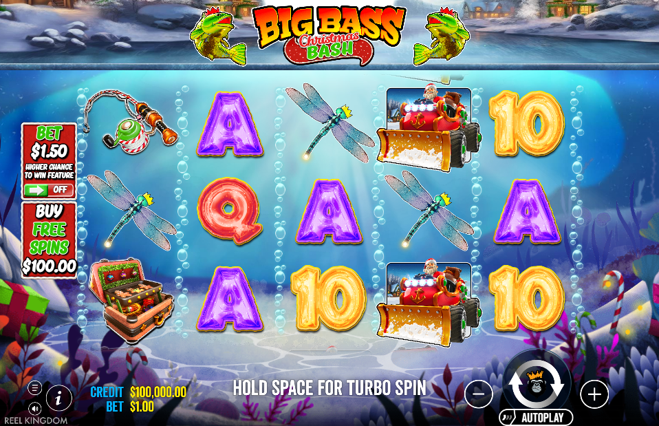 Big Bass Christmas Bash Base Game