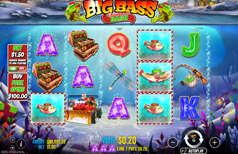 Big Bass Christmas Bash Big Win