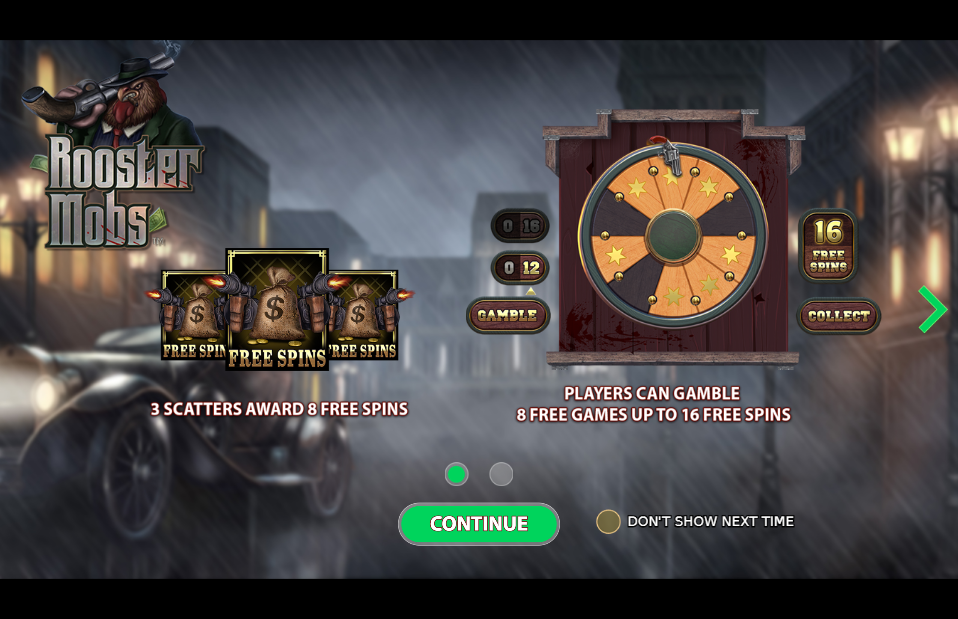 Rooster Mobs Welcome Page