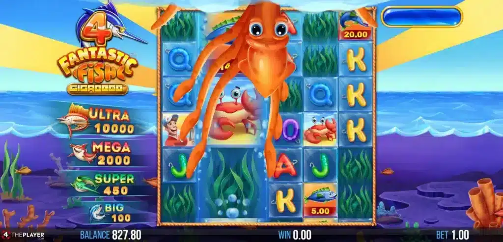 4 Fantastic Fish Gigablox - Giga Summon