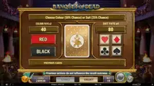 Banquet of Dead Gamble Feature