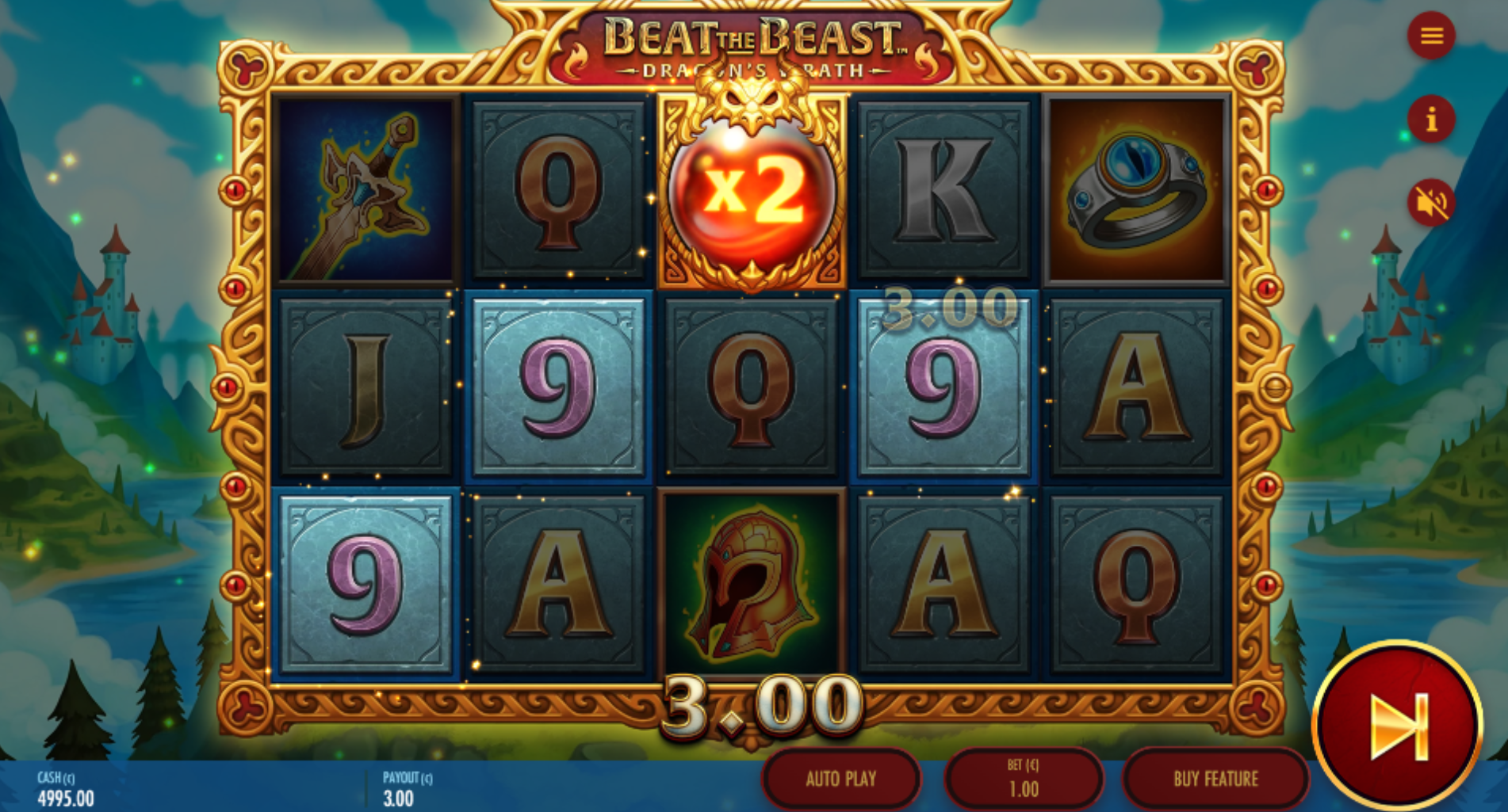 Beat the Beast Dragon's Wrath Multiplier