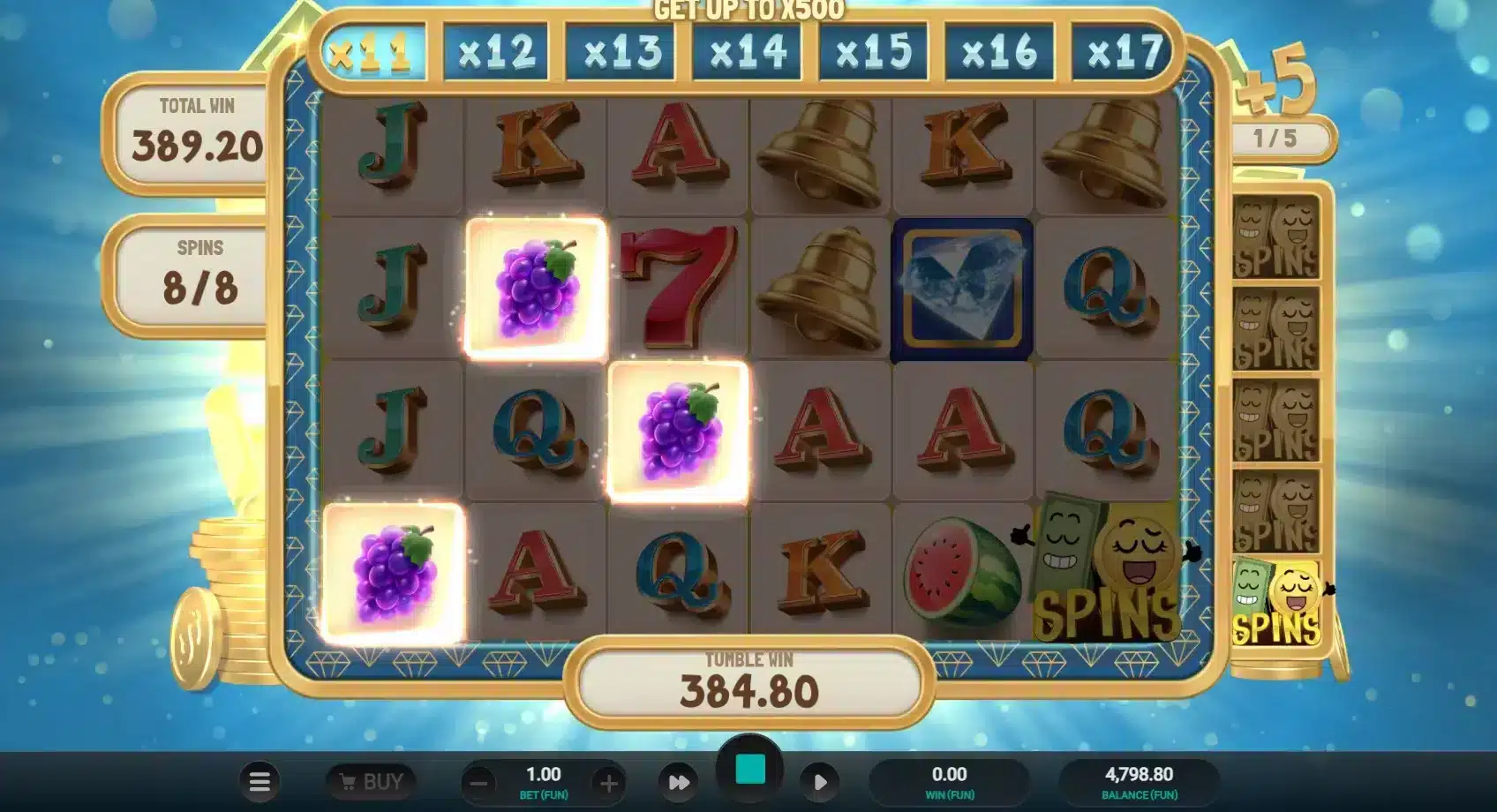Bill & Coin - Multiplier Ladder Free Spins