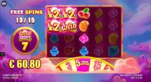 paradise  free spins