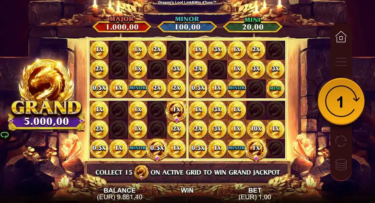 Dragon's Loot Link & Win 4Tune - Enhanced Link & Win