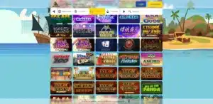 Lucky Admiral Casino Slots Page