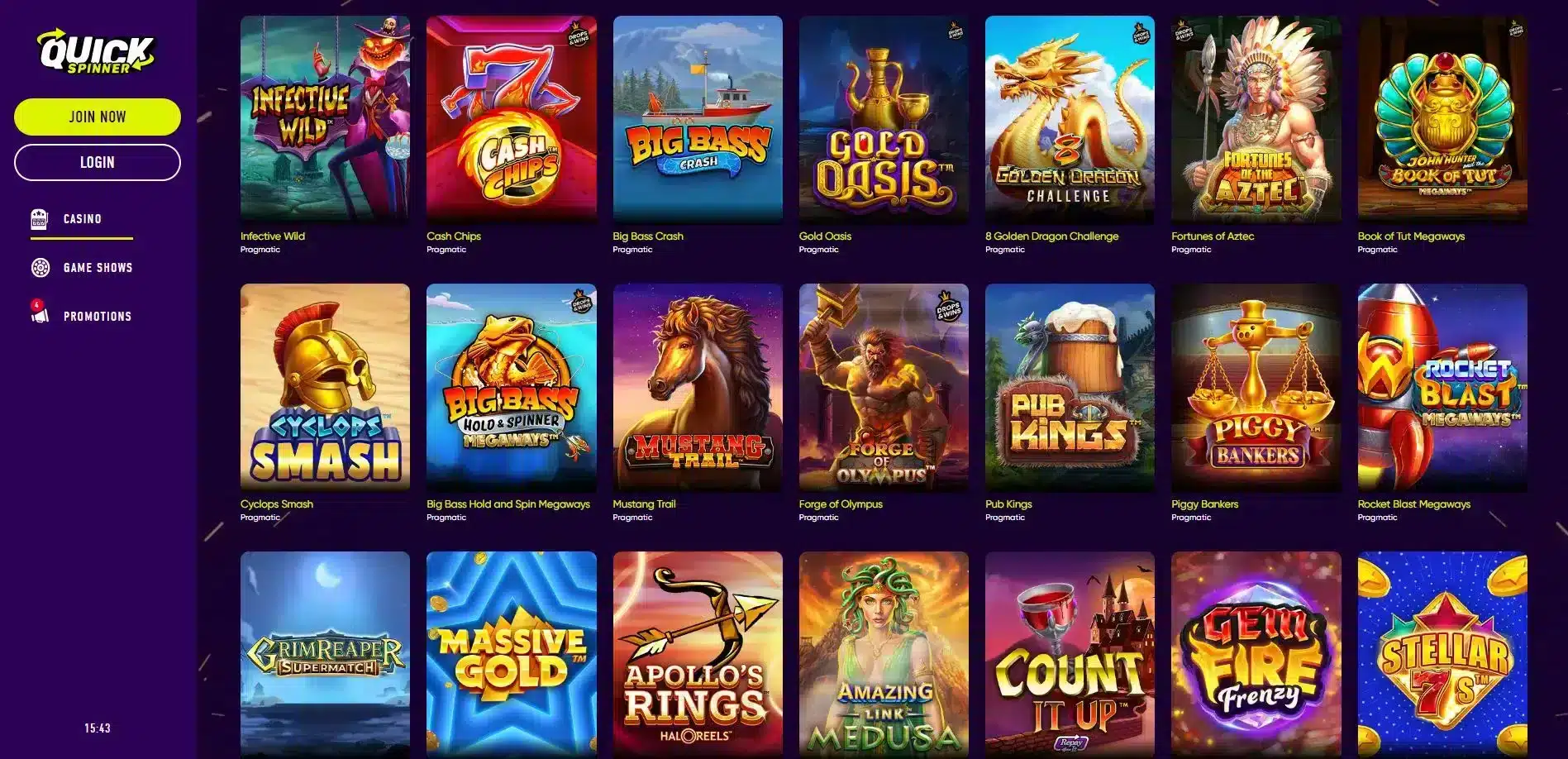 Quickspinner Casino Slots