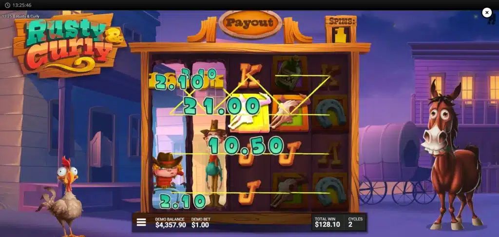 Rusty & Curly - Who Shot the Sheriff Free Spins