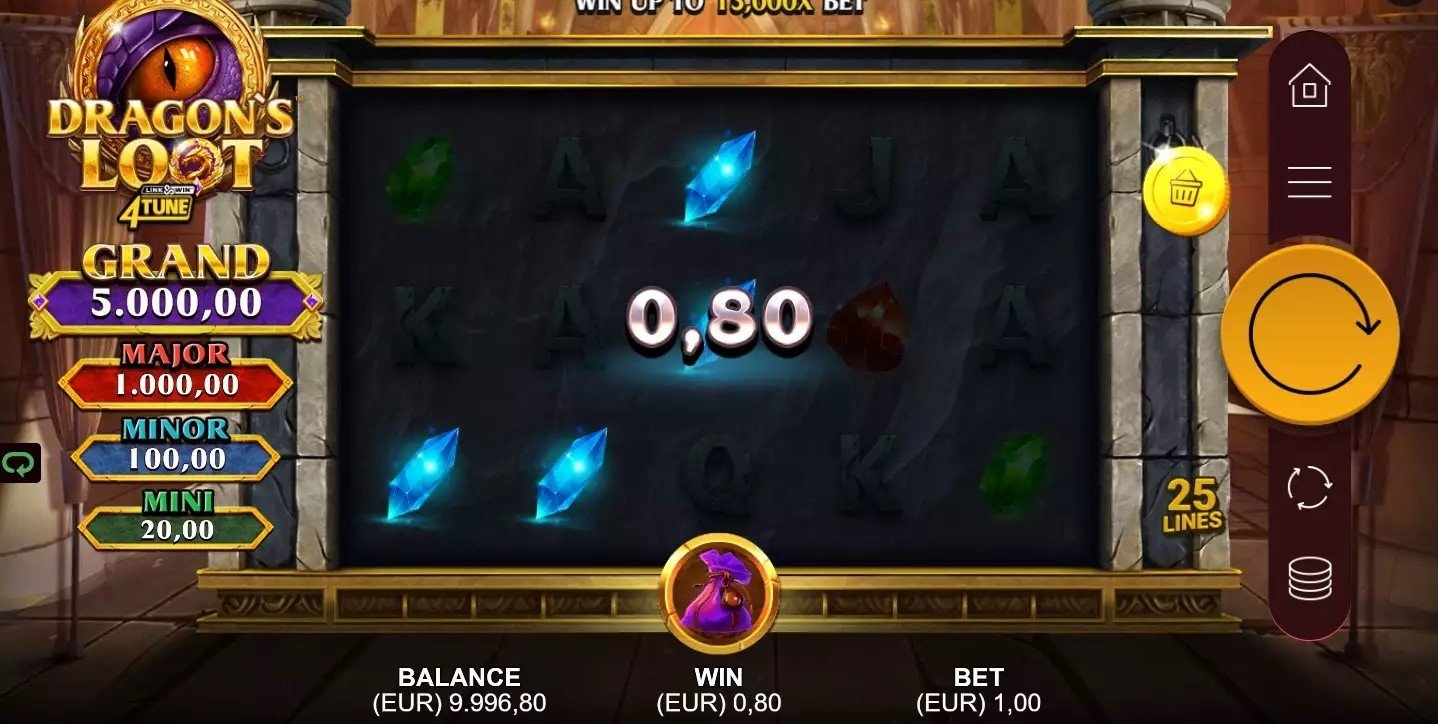 Dragon's Loot Big Win