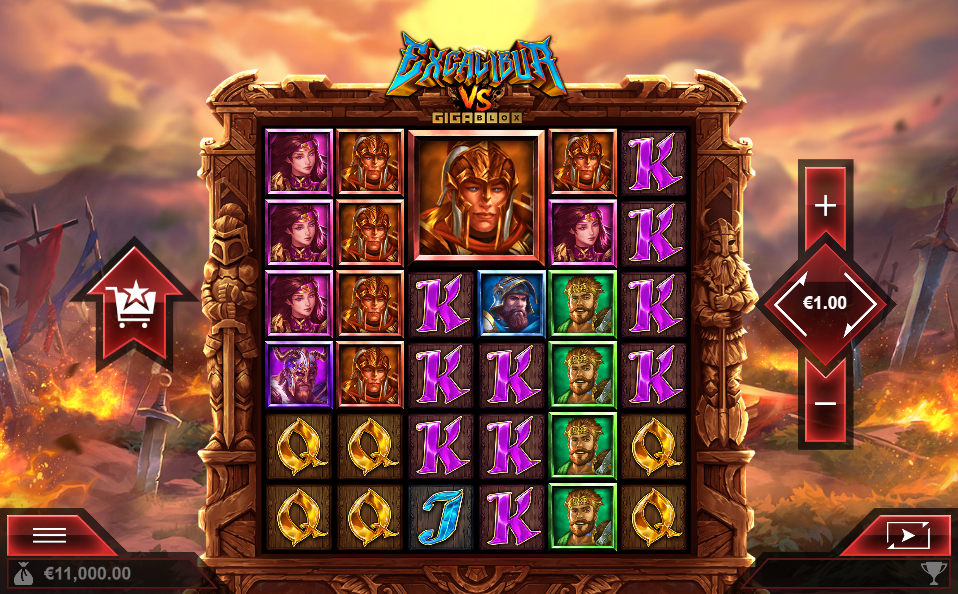 Excalibur Vs Gigablox Base Game