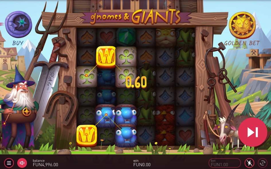 Gnomes & Giants Big Win