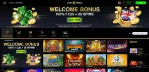 ucky Thrillz Casino Homepage