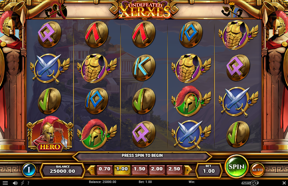 Undefeated Xerxes Base Game