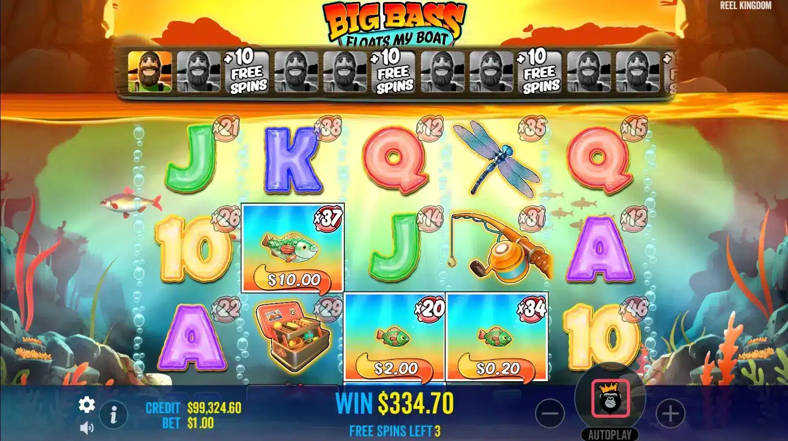 Big Bass Floats My Boat Free Spins