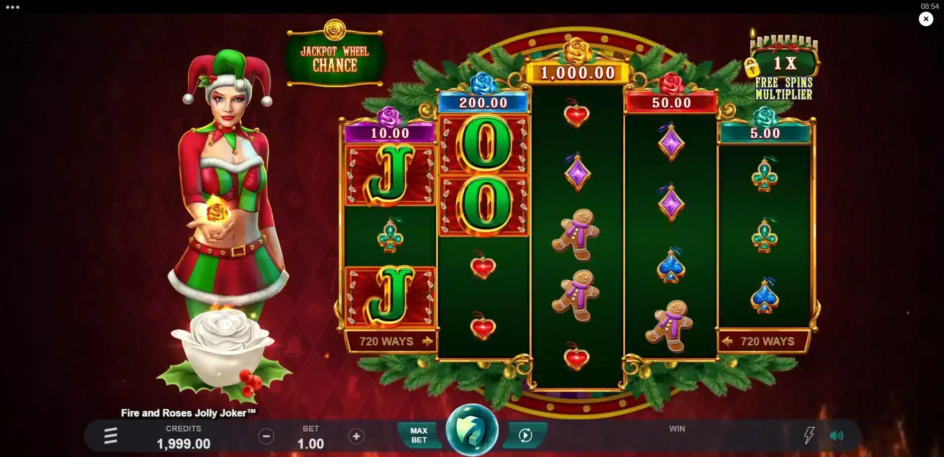 Fire and Roses Jolly Joker Base Game