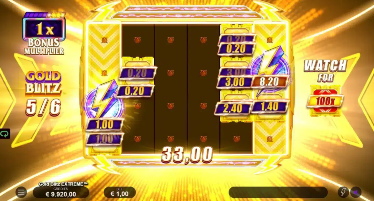 Gold Blitz Extreme Gold Blitz Feature