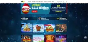 LottoGo Casino Homepage