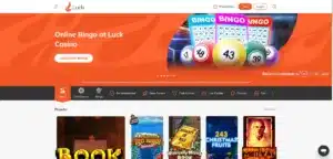 Luck Casino Homepage