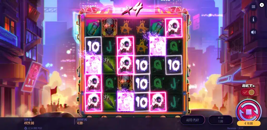 Xterminate Charged Wild Feature