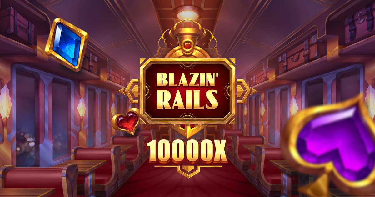 Blazin' Rails Welcome Page