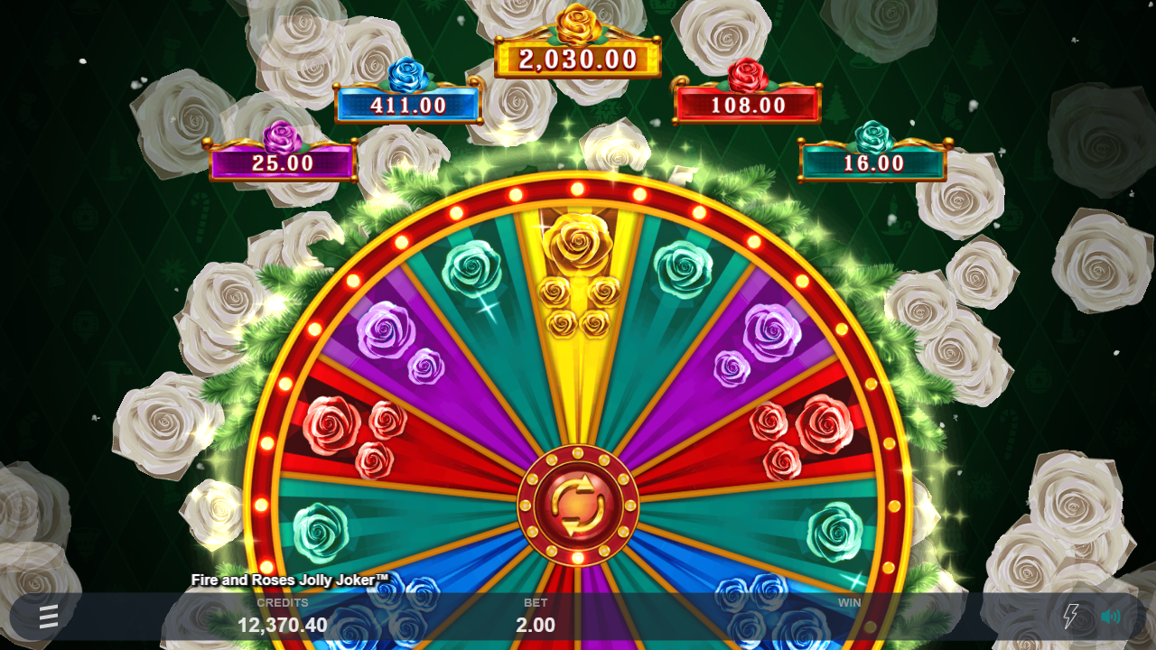 Fire and Roses Jolly Joker Symbols Payout