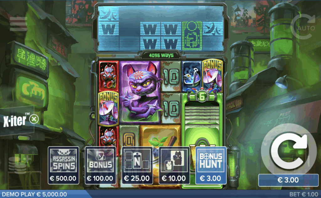 Gritty Kitty of Nitropolis Slot