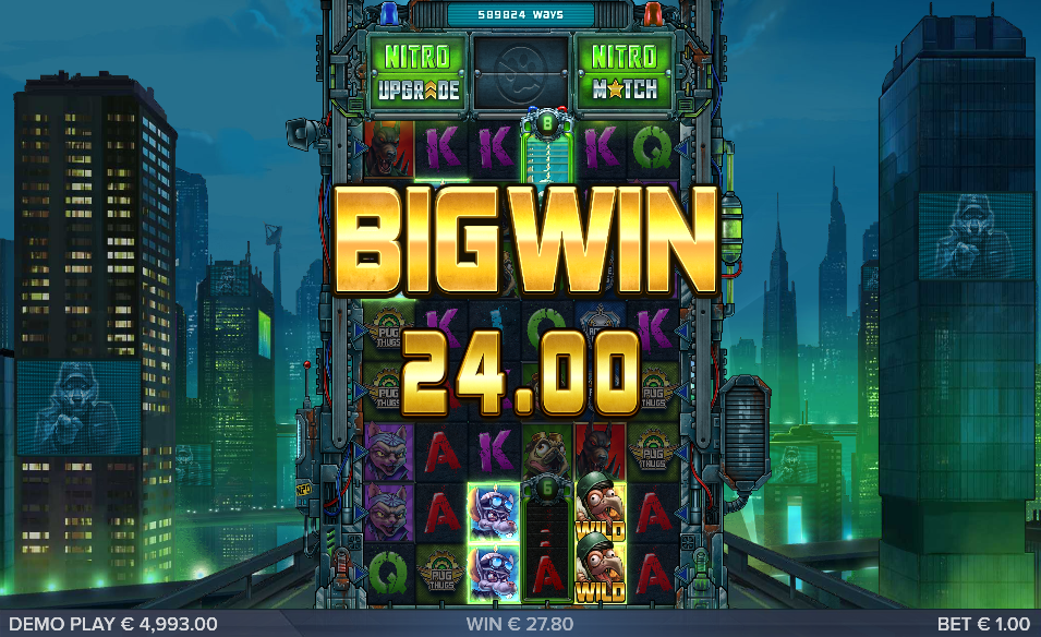 Nitropolis 5 Big Win
