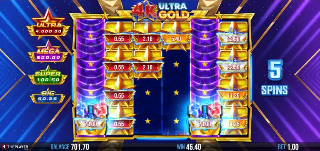 4K Ultra Gold Collect Spinss