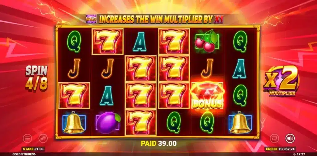 Gold Strike - Wild Strike Spins
