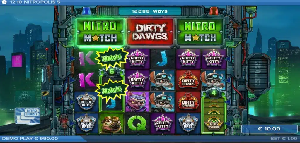 Nitropolis 5 - Nitro Booster Feature