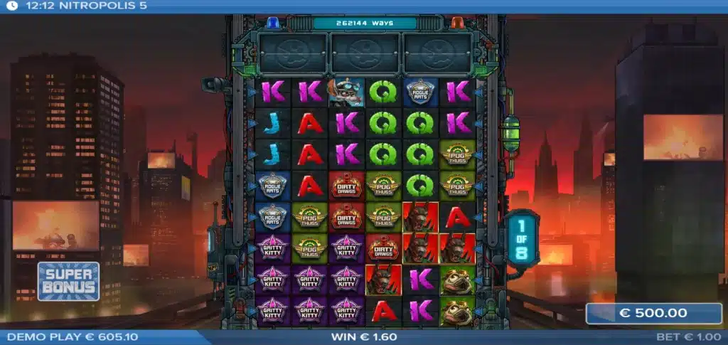 Nitropolis 5 - Super Free Spins