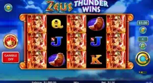 Zeus Thunder Wins Base Game