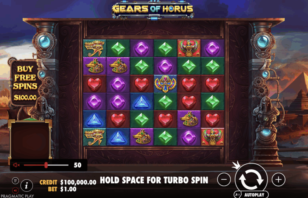 Gears of Horus Slot