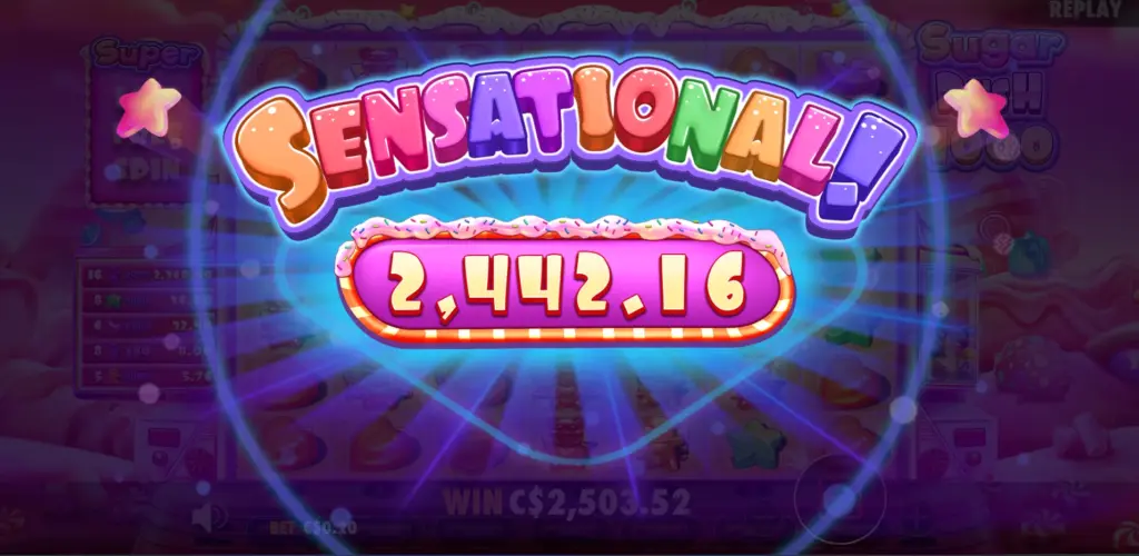 sugar rush casino sceenshot 3