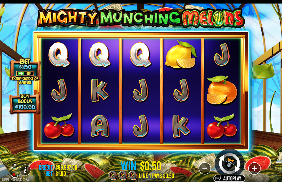 Mighty Munching Melons Big Win
