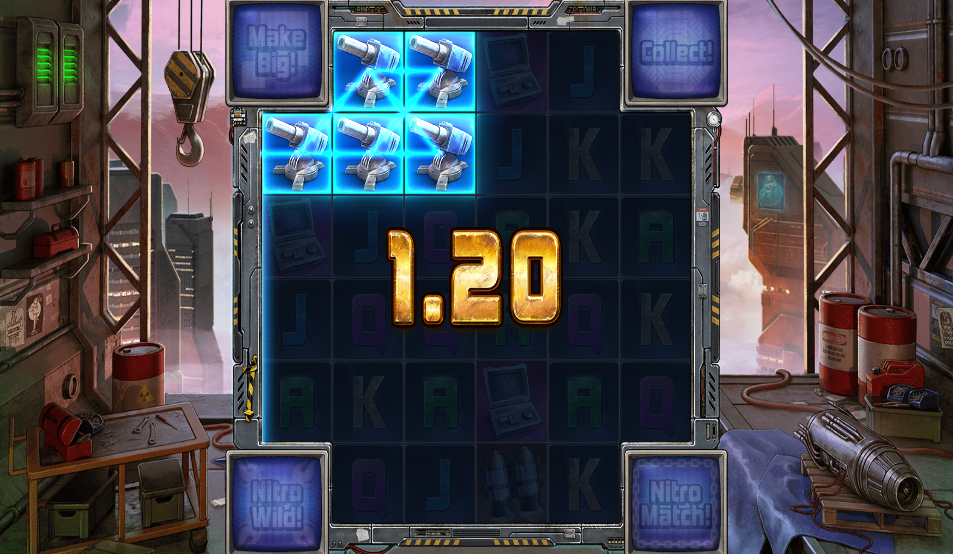 Pug Thugs of Nitropolis Big Win